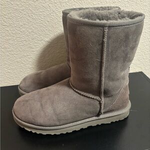 UGG Gray Suede Boots
